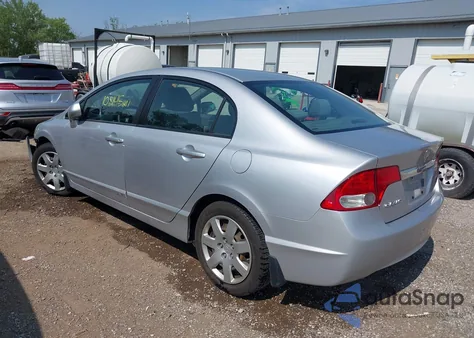 2010 Honda Civic Lx из США, поврежденный, VIN 2HGFA1F53AH329807